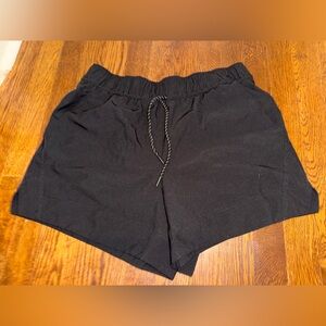 Jensen Charcoal Elastic Shorts